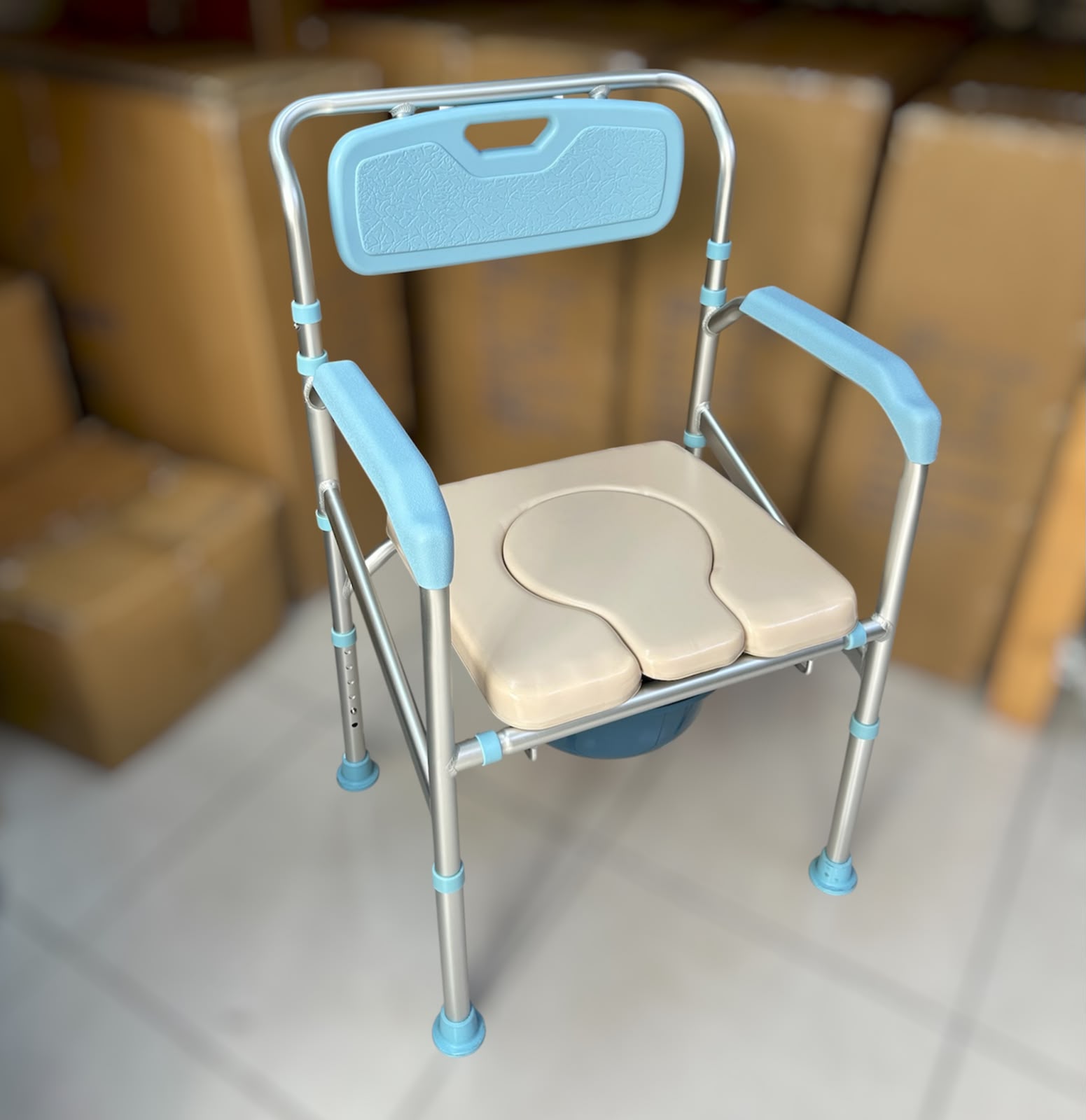 Sanitario acolchado sin ruedas